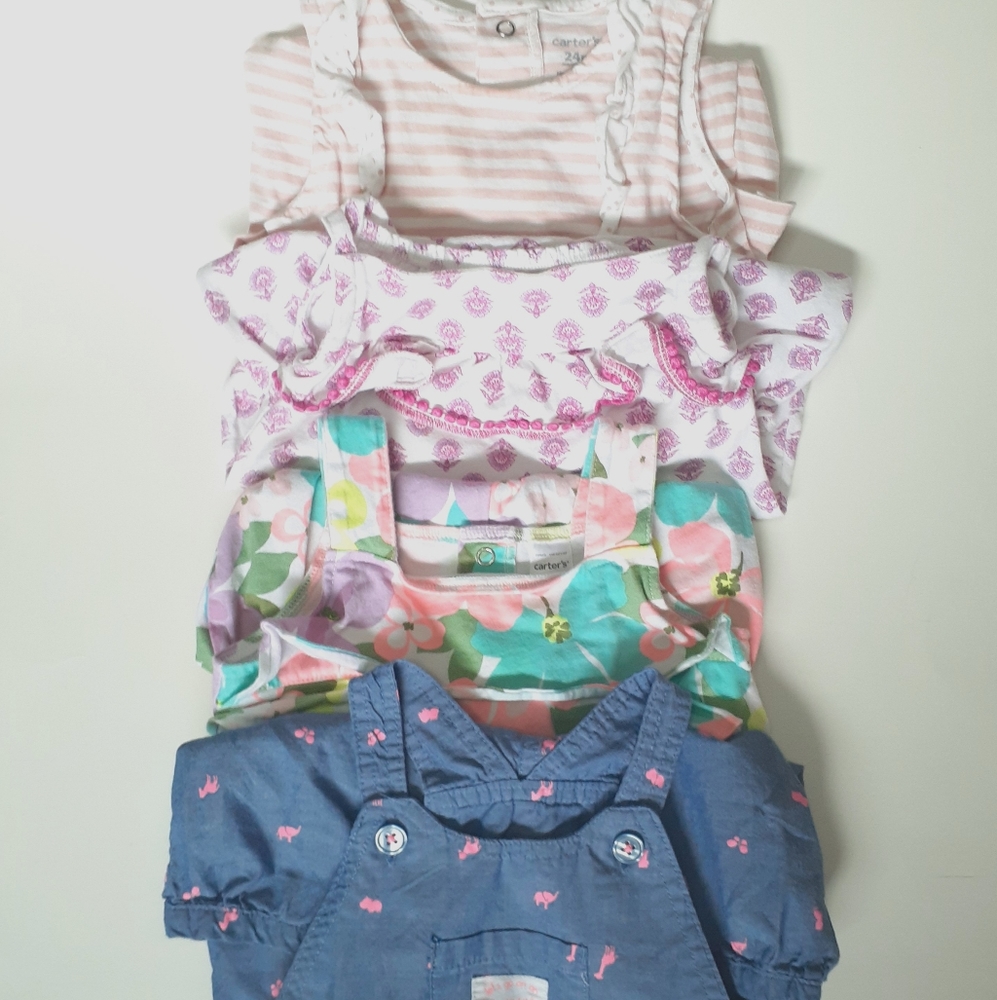 4 18 M-24 M Carter's Rompers Lot